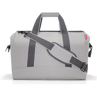 reisenthel, Unisex, Handtasche, allrounder L herringbone grey, Grau reisenthel, Unisex, Handtasche, allrounder L herringbone grey, Grau