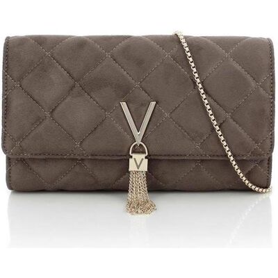 Valentino, Damen, Handtasche, Charlotte Clutch - Taupe, Braun Valentino, Damen, Handtasche, Charlotte Clutch - Taupe, Braun