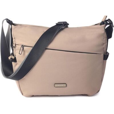 Hedgren, Damen, Handtasche, Nova Milky Way Umhängetasche 32 cm, Beige Hedgren, Damen, Handtasche, Nova Milky Way Umhängetasche 32 cm, Beige