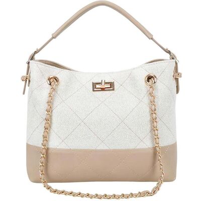 Gallantry, Damen, Tasche, Gesteppte Damen Schultertasche, Beige Gallantry, Damen, Tasche, Gesteppte Damen Schultertasche, Beige