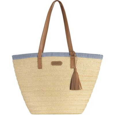 Janice & Jo, Unisex, Tasche, Strandtasche 10 Liter Mindanao - 8913, Braun, (10 l) Janice & Jo, Unisex, Tasche, Strandtasche 10 Liter Mindanao - 8913, Braun, (10 l)