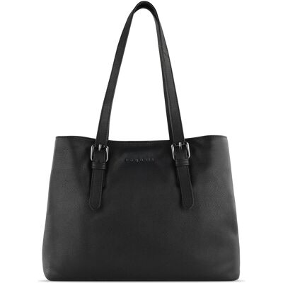 Bugatti Damen, Tasche, Shopper Bella Ladiesbag, Schwarz, (13.10 l) Bugatti Damen, Tasche, Shopper Bella Ladiesbag, Schwarz, (13.10 l)