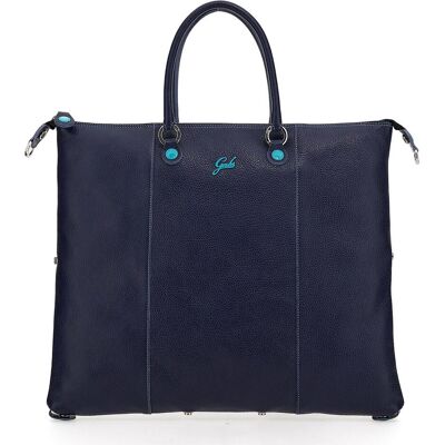 Gabs, Damen, Tasche, G3 Plus Handtasche Leder 43 cm, Blau, (1 l) Gabs, Damen, Tasche, G3 Plus Handtasche Leder 43 cm, Blau, (1 l)