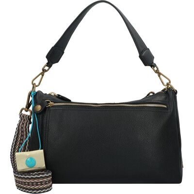 Gabs - Schultertasche 34cm - Leder - Schwarz - Shoulder bag Gabs - Schultertasche 34cm - Leder - Schwarz - Shoulder bag