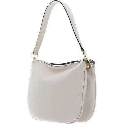 Abro, Damen, Handtasche, Leather Dalia Hobo Bag Clara, Beige Abro, Damen, Handtasche, Leather Dalia Hobo Bag Clara, Beige