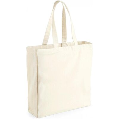 Westford Mill, Tasche, Tote bag Baumwolltuch, Beige, (20 l) Westford Mill, Tasche, Tote bag Baumwolltuch, Beige, (20 l)