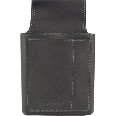 Greenburry, Herren, Bauchtasche, Vintage Black Gürteltasche - Kellnerbörse Leder 14,5 cm, Schwarz Greenburry, Herren, Bauchtasche, Vintage Black Gürteltasche - Kellnerbörse Leder 14,5 cm, Schwarz