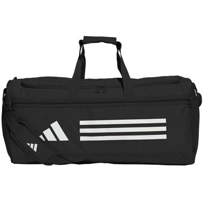 Adidas Unisex, Tasche, Essentials Training Duffelbag M, Weiss, Schwarz, (55.50 l) Adidas Unisex, Tasche, Essentials Training Duffelbag M, Weiss, Schwarz, (55.50 l)