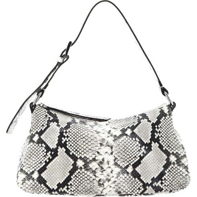 Abro, Damen, Handtasche, Leather Pitone By My Side Hobo Bag, Beige Abro, Damen, Handtasche, Leather Pitone By My Side Hobo Bag, Beige