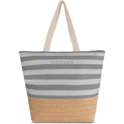 Normani, Unisex, Tasche, Grosse Strandtasche Mackay, Grau Normani, Unisex, Tasche, Grosse Strandtasche Mackay, Grau