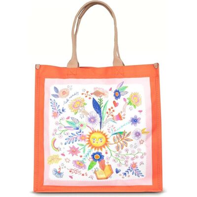 Oilily, Damen, Tasche, City Shopper, Mehrfarbig, Rosa, Beige, Orange, Rot Oilily, Damen, Tasche, City Shopper, Mehrfarbig, Rosa, Beige, Orange, Rot