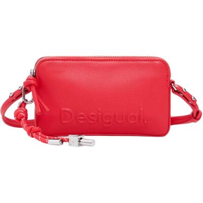 Desigual, Damen, Handtasche, Julia Crossbody Bag, Rosa Desigual, Damen, Handtasche, Julia Crossbody Bag, Rosa