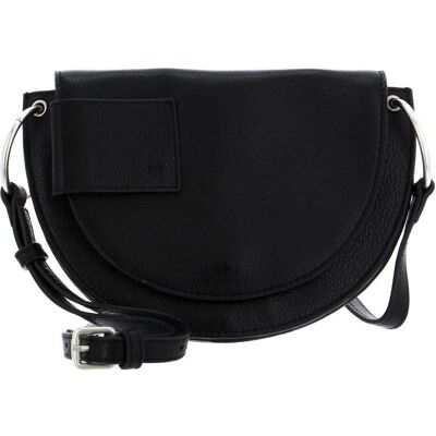 FredsBruder, Damen, Handtasche, Olivia Saddle Bag, Schwarz FredsBruder, Damen, Handtasche, Olivia Saddle Bag, Schwarz