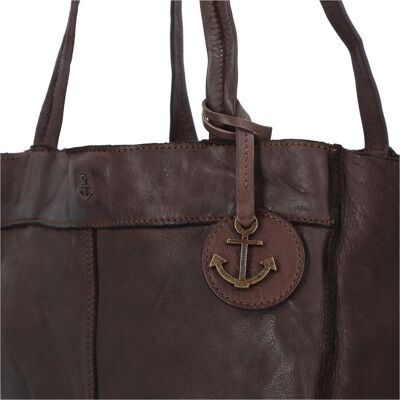 Harbour 2nd, Tasche, Anchor Love Elbe 1 Shopper Tasche Leder 29 cm, Braun, (10 l) Harbour 2nd, Tasche, Anchor Love Elbe 1 Shopper Tasche Leder 29 cm, Braun, (10 l)