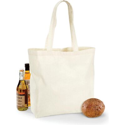 Westford Mill, Tasche, Tote bag Baumwolle, Beige, (18 l) Westford Mill, Tasche, Tote bag Baumwolle, Beige, (18 l)