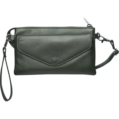 Golden Head, Damen, Handtasche, Abendtasche & Clutch Valencia RFID Protect 8217, Grün Golden Head, Damen, Handtasche, Abendtasche & Clutch Valencia RFID Protect 8217, Grün