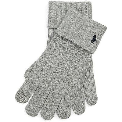 Ralph Lauren, Herren, Handtasche, Handschuhe Touchscreen, Grau Ralph Lauren, Herren, Handtasche, Handschuhe Touchscreen, Grau