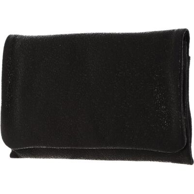 Abro, Damen, Handtasche, Leather Metallic Clutch, Grau Abro, Damen, Handtasche, Leather Metallic Clutch, Grau