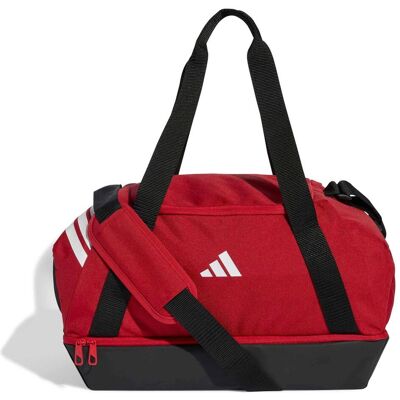 Adidas Herren, Tasche, Tiro Reisetasche mit Bodenfach, Rot, Weiss Adidas Herren, Tasche, Tiro Reisetasche mit Bodenfach, Rot, Weiss