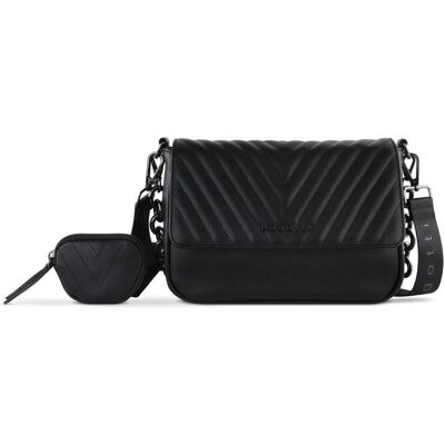Bugatti Damen, Handtasche, Umhängetasche SIRA, Schwarz Bugatti Damen, Handtasche, Umhängetasche SIRA, Schwarz
