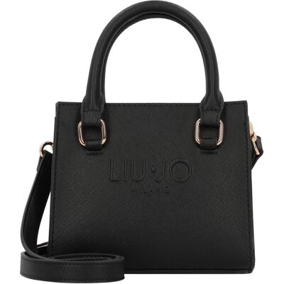Liu Jo, Damen, Handtasche, Halona Mini Bag Schultertasche 17 cm, Schwarz Liu Jo, Damen, Handtasche, Halona Mini Bag Schultertasche 17 cm, Schwarz