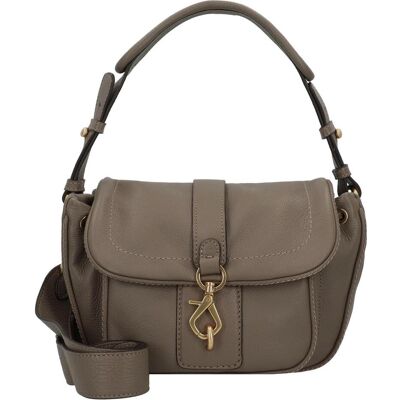 Abro, Damen, Handtasche, Star Saddle Schultertasche Leder 24 cm, Braun Abro, Damen, Handtasche, Star Saddle Schultertasche Leder 24 cm, Braun