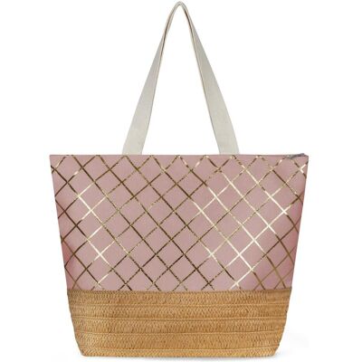 Normani, Unisex, Tasche, Grosse Strandtasche Kuredu, Rosa, (20 l) Normani, Unisex, Tasche, Grosse Strandtasche Kuredu, Rosa, (20 l)