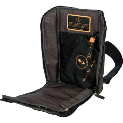 Brics, Unisex, Handtasche, Eolo Umhängetasche 37 cm, Grün Brics, Unisex, Handtasche, Eolo Umhängetasche 37 cm, Grün