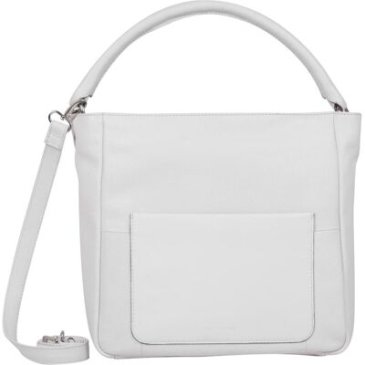 Gerry Weber, Damen, Handtasche, Ascona Schultertasche Leder 29 cm, Weiss Gerry Weber, Damen, Handtasche, Ascona Schultertasche Leder 29 cm, Weiss