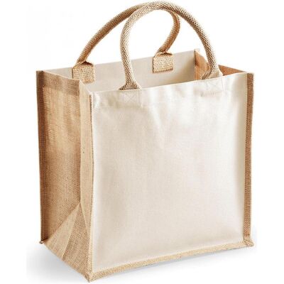 Westford Mill, Tasche, Einkaufstasche Jute, Mehrfarbig, (14 l) Westford Mill, Tasche, Einkaufstasche Jute, Mehrfarbig, (14 l)