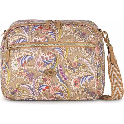 Oilily, Damen, Handtasche, Lakshmi Paisley Umhängetasche 24 cm, Mehrfarbig Oilily, Damen, Handtasche, Lakshmi Paisley Umhängetasche 24 cm, Mehrfarbig