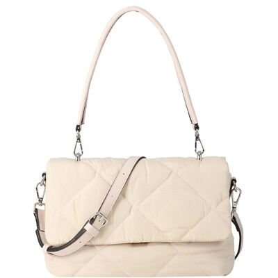 Seidenfelt, Damen, Handtasche, Vemp Schultertasche 29 cm, Beige Seidenfelt, Damen, Handtasche, Vemp Schultertasche 29 cm, Beige