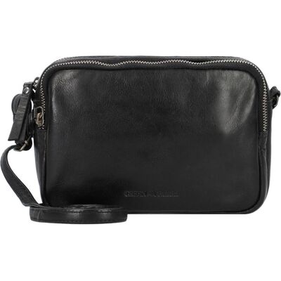 Greenburry, Damen, Handtasche, Colombiana Umhängetasche Leder 21 cm, Schwarz Greenburry, Damen, Handtasche, Colombiana Umhängetasche Leder 21 cm, Schwarz