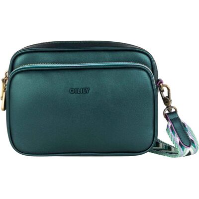 Oilily, Damen, Handtasche, Smile Crossbody Bag, Grün Oilily, Damen, Handtasche, Smile Crossbody Bag, Grün
