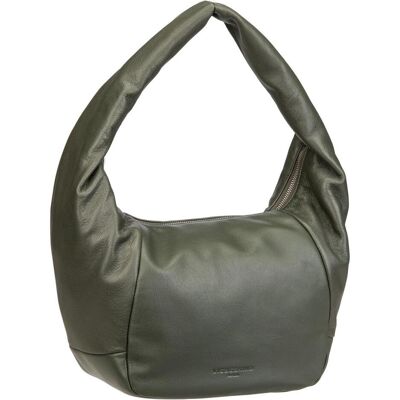 Liebeskind Berlin, Damen, Handtasche, Hobo Geräumige Hobo-Bag aus Ziegenleder, Grün Liebeskind Berlin, Damen, Handtasche, Hobo Geräumige Hobo-Bag aus Ziegenleder, Grün