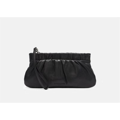 Liebeskind Berlin, Damen, Handtasche, Pouch Accessories Handliche Clutch aus Leder, Schwarz Liebeskind Berlin, Damen, Handtasche, Pouch Accessories Handliche Clutch aus Leder, Schwarz