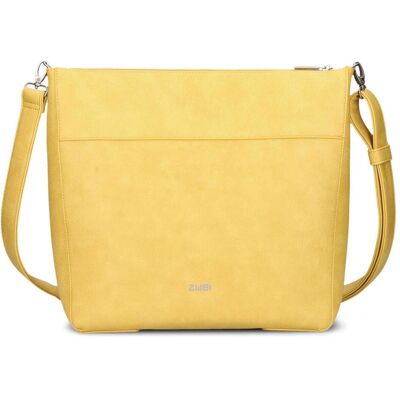 Zwei, Damen, Handtasche, Schultertasche Mademoiselle M110, Gelb Zwei, Damen, Handtasche, Schultertasche Mademoiselle M110, Gelb