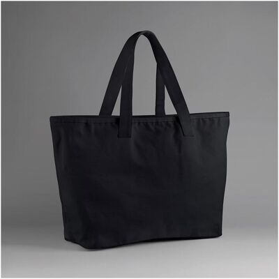 Westford Mill, Unisex, Tasche, Reissverschluss-Strandtasche, Schwarz, (31 l) Westford Mill, Unisex, Tasche, Reissverschluss-Strandtasche, Schwarz, (31 l)