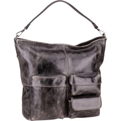 Liebeskind Berlin, Damen, Tasche, Hobo, Grün, Grau, Schwarz, (15.10 l) Liebeskind Berlin, Damen, Tasche, Hobo, Grün, Grau, Schwarz, (15.10 l)