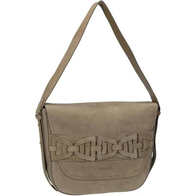 Coccinelle Damen, Handtasche, Umhängetasche Gitane Suede 1201, Braun Coccinelle Damen, Handtasche, Umhängetasche Gitane Suede 1201, Braun
