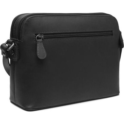 The Chesterfield Brand, Damen, Handtasche, Nebraska Umhängetasche Leder 24 cm, Schwarz The Chesterfield Brand, Damen, Handtasche, Nebraska Umhängetasche Leder 24 cm, Schwarz