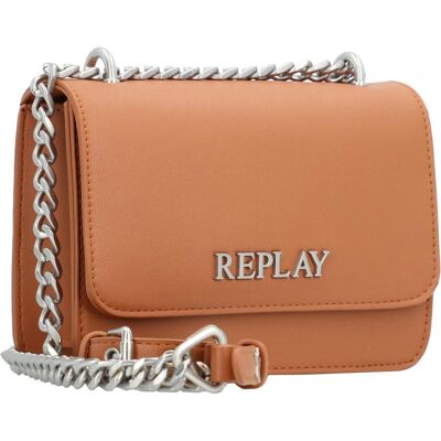 Replay, Damen, Handtasche, Woman Umhängetasche 19 cm, Braun Replay, Damen, Handtasche, Woman Umhängetasche 19 cm, Braun
