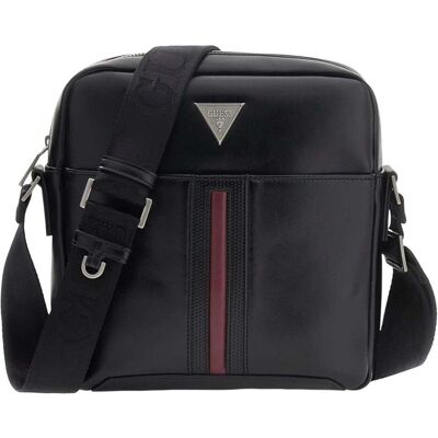 Guess Herren, Handtasche, Torino Umhängetasche 24.5 cm, Schwarz Guess Herren, Handtasche, Torino Umhängetasche 24.5 cm, Schwarz