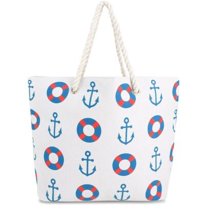 Normani, Unisex, Tasche, Sommer-Umhängetasche, Strandtasche, Blau, (17 l) Normani, Unisex, Tasche, Sommer-Umhängetasche, Strandtasche, Blau, (17 l)