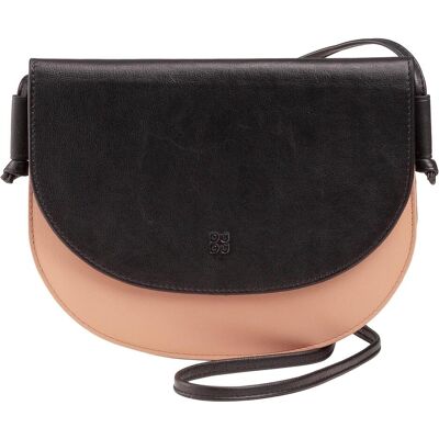 Dudu, Damen, Handtasche, Umhängetasche Leder 18.5 cm, Schwarz Dudu, Damen, Handtasche, Umhängetasche Leder 18.5 cm, Schwarz