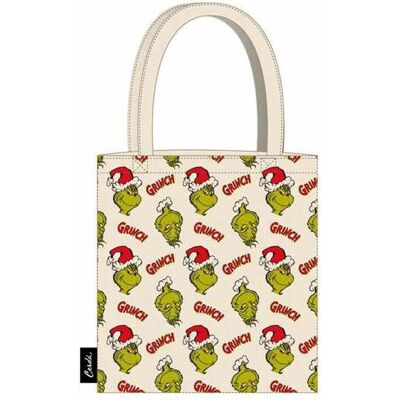 Cerda, Damen, Tasche, GRINCH - Logo - Tote Bag - 36 X 39 Cm, Grün Cerda, Damen, Tasche, GRINCH - Logo - Tote Bag - 36 X 39 Cm, Grün