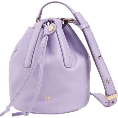 Dudu, Damen, Tasche, Beuteltasche Leder 14 cm, Violett, (3 l) Dudu, Damen, Tasche, Beuteltasche Leder 14 cm, Violett, (3 l)
