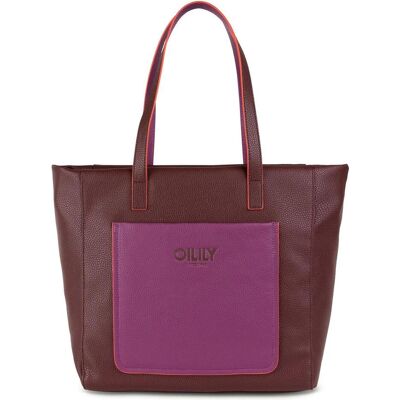 Oilily, Damen, Tasche, Steffi Shopper, Violett, Rot Oilily, Damen, Tasche, Steffi Shopper, Violett, Rot