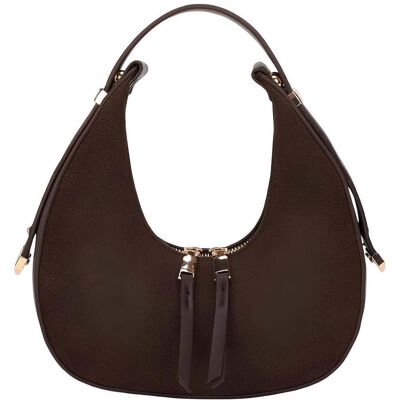 Gallantry, Damen, Tasche, Raffinierte Damen Hobo Handtasche, Braun Gallantry, Damen, Tasche, Raffinierte Damen Hobo Handtasche, Braun