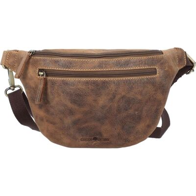 Greenburry, Unisex, Bauchtasche, Gürteltasche Vintage 1743C Waist Bag, Braun Greenburry, Unisex, Bauchtasche, Gürteltasche Vintage 1743C Waist Bag, Braun